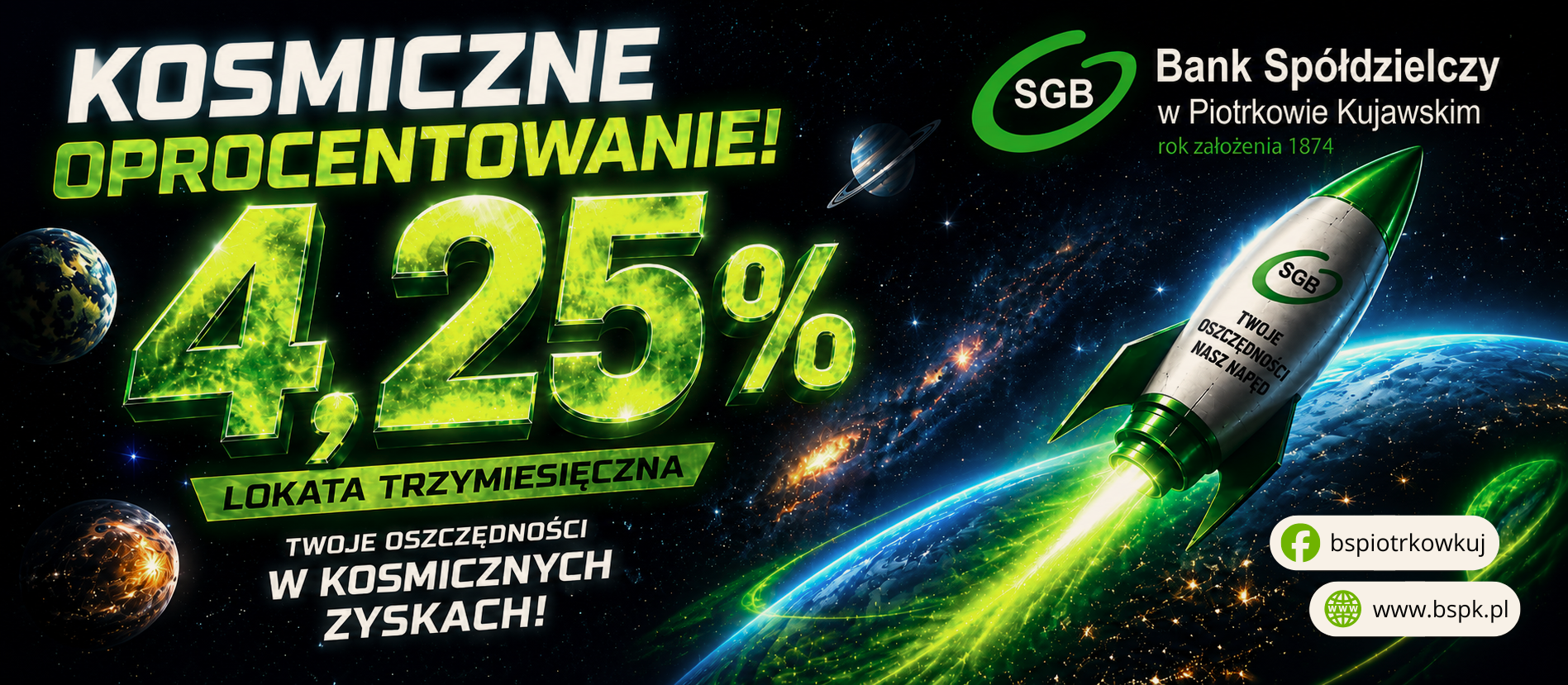 Lokata 4,25%